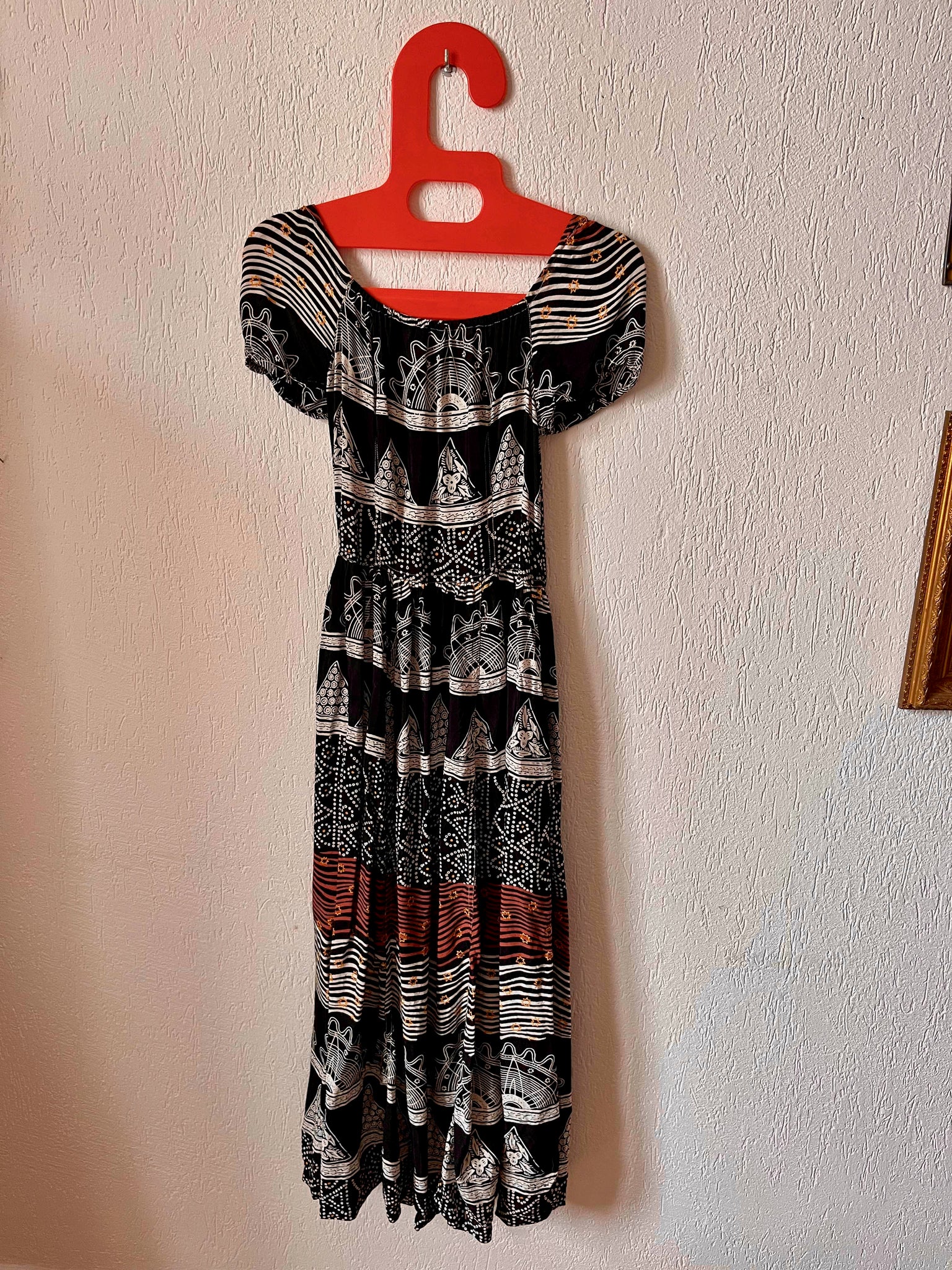 Robe longue 80s T.34-36♀