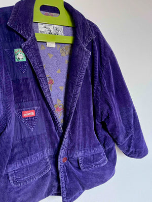 Veste NAF-NAF velours côtelé 80s taille unique