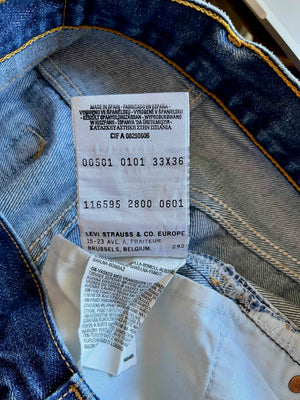 Jean Levi's 501 W33L36 00s