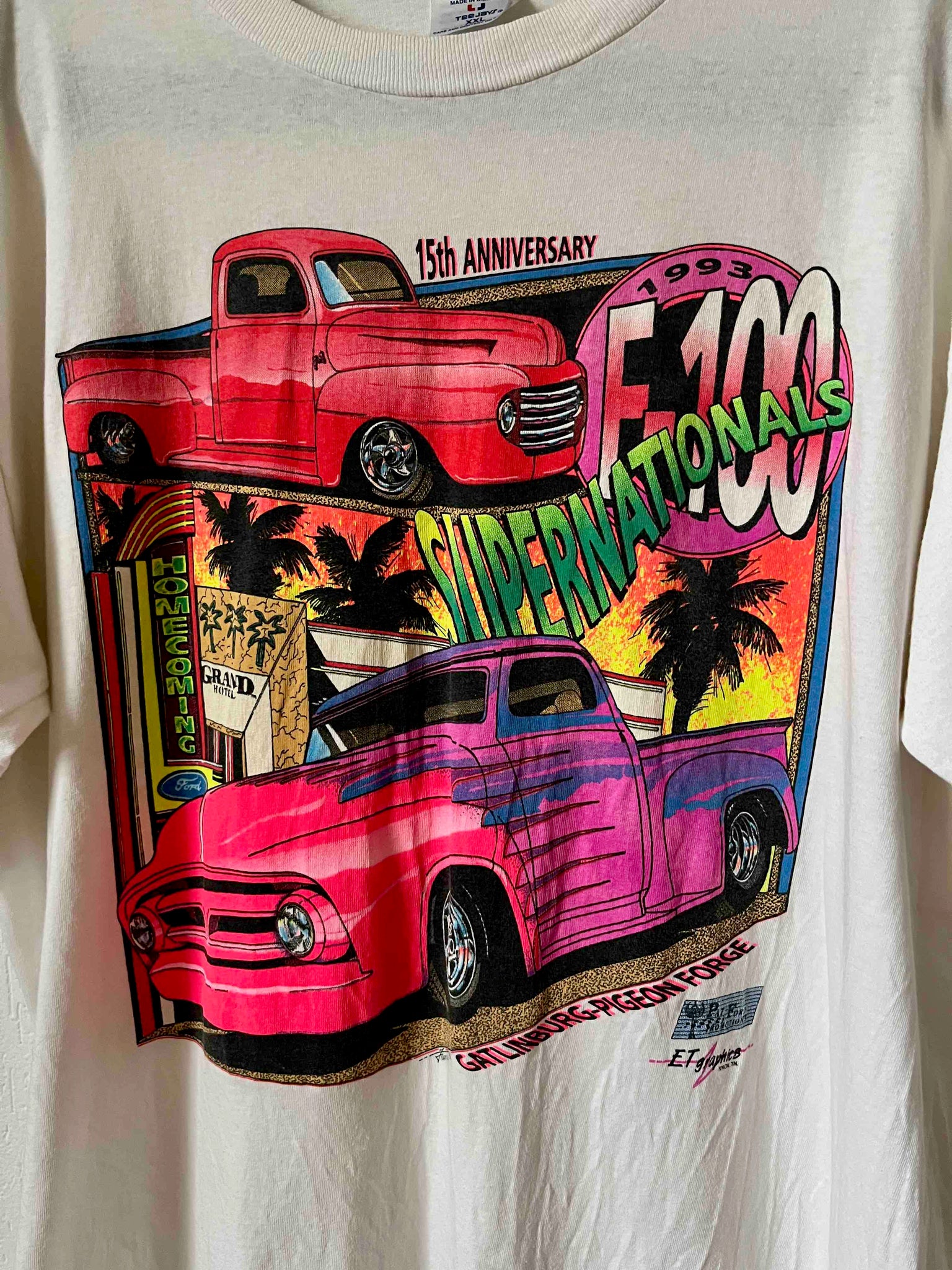 T-shirt USA 1993 T.44♀/XXL♂