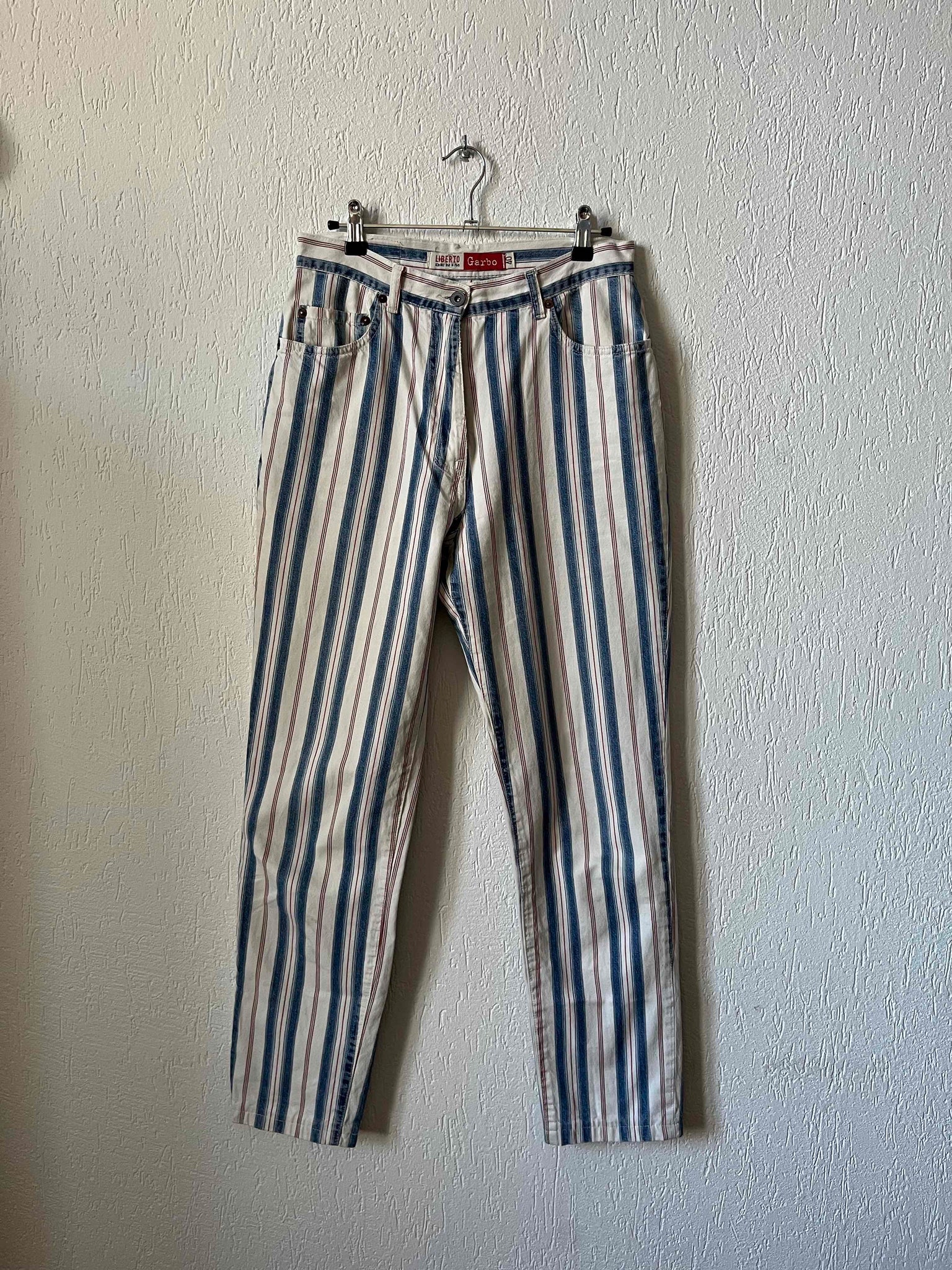 Pantalon droit taille haute 90s T.36-38♀