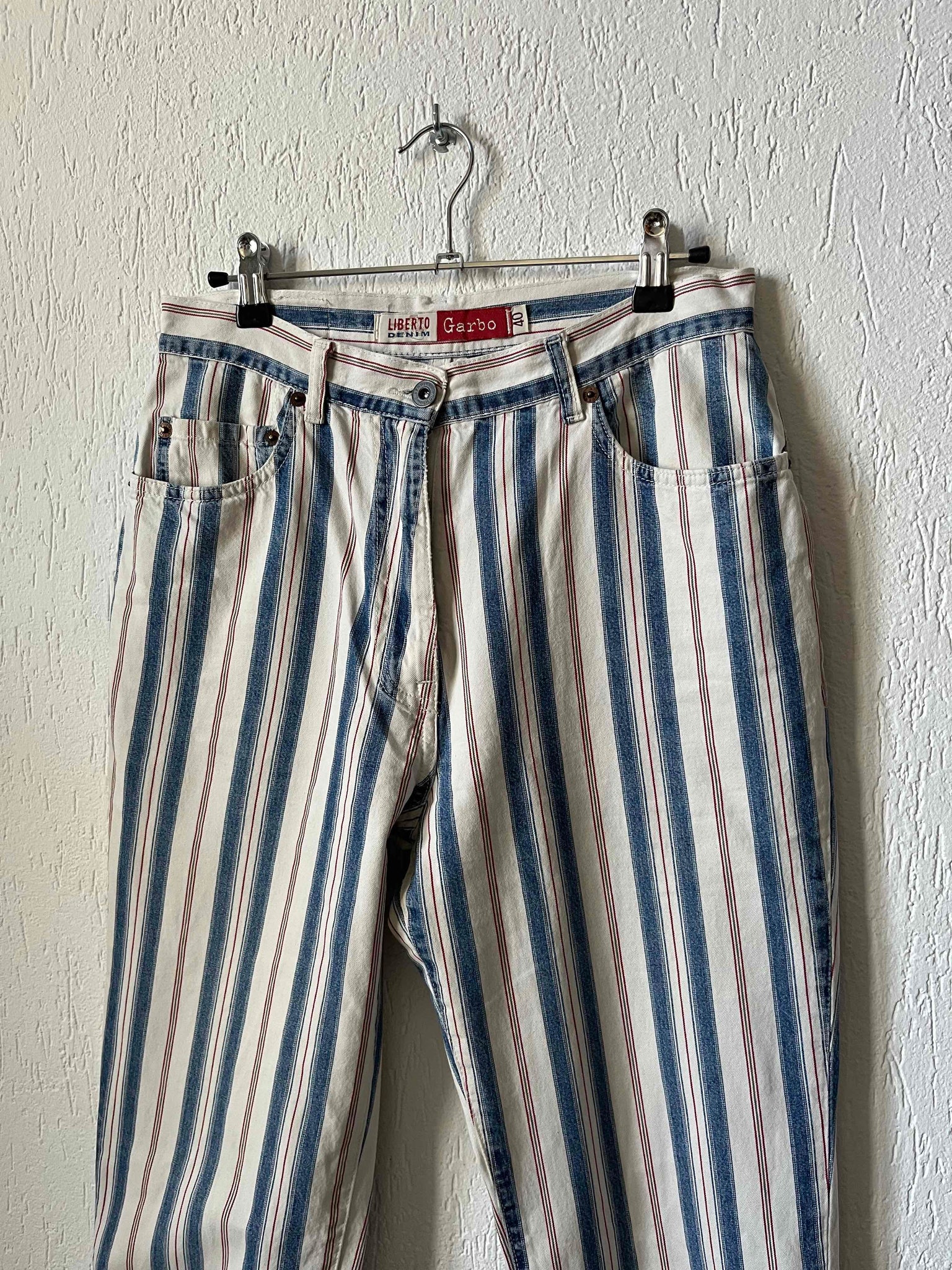 Pantalon droit taille haute 90s T.36-38♀