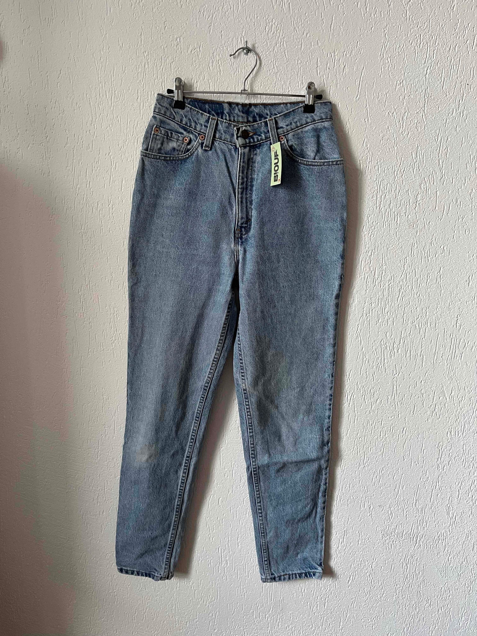 Jean Levi’s 512 slim fit tapered leg 1991