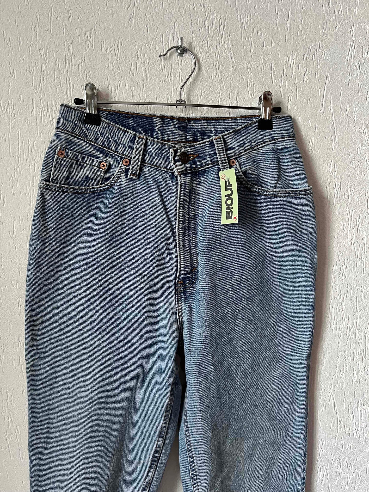 Jean Levi’s 512 slim fit tapered leg 1991