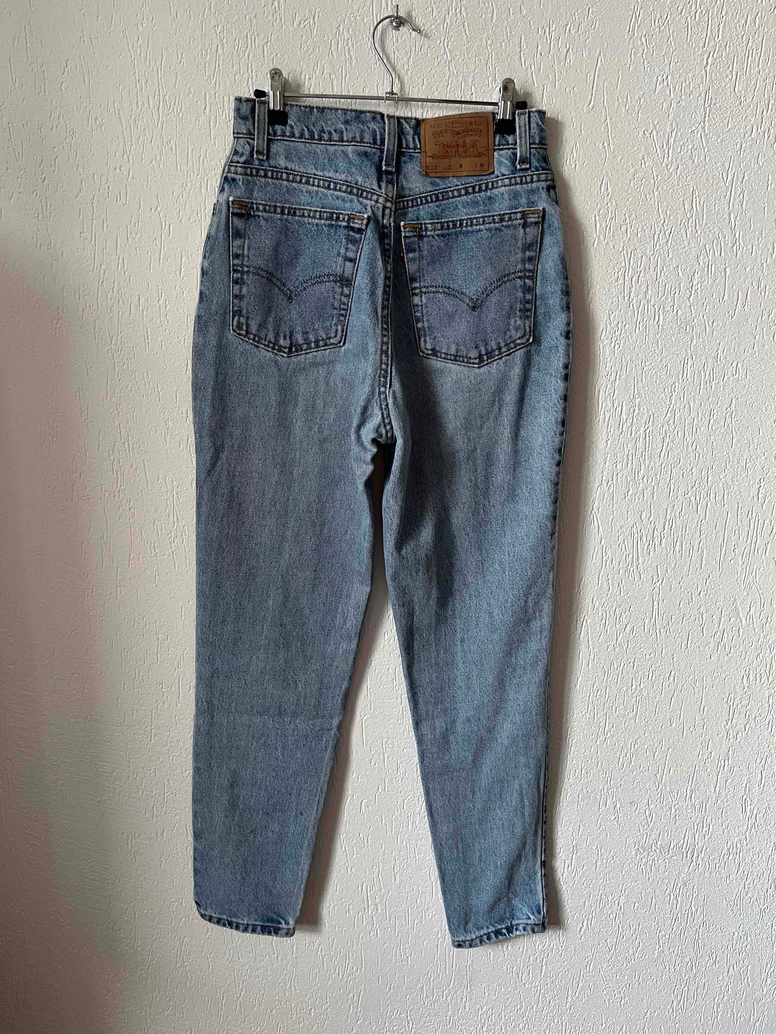 Jean Levi’s 512 slim fit tapered leg 1991