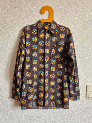 Chemise 70s imprimée