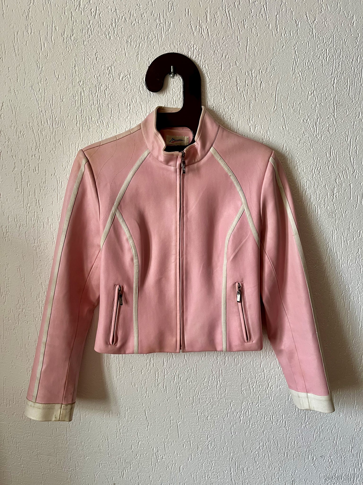 Veste similicuir 90s T.36-38♀