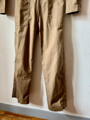 Salopette toile 70s T.36♀/XS-S♂